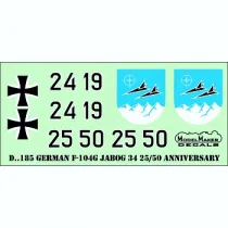 MOD72185 F-104G Starfighter JaboG 34 Anniversary Finish