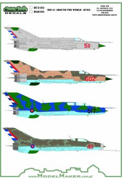 MOD72161 MiG-21 Fishbed weltweit: Kuba