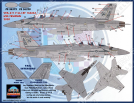 FBD48081 F/A-18E/F Super Hornet CAG & CO Jets Part 4