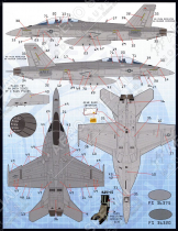 FBD48081 F/A-18E/F Super Hornet CAG & CO Jets Part 4