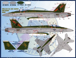 FBD48081 F/A-18E/F Super Hornet CAG & CO Jets Part 4