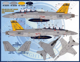 FBD48081 F/A-18E/F Super Hornet CAG & CO Jets Part 4
