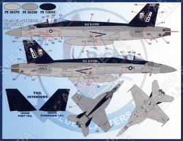 FBD48081 F/A-18E/F Super Hornet CAG & CO Jets Part 4