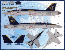 FBD48081 F/A-18E/F Super Hornet CAG & CO Jets Part 4
