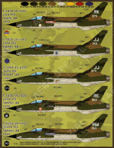 FD&S4826 F-105D/F/G Thunderchief Colours & Markings Teil 1