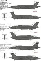 XD72337 F-35A/B Lightning II U.S. Air Force/U.S. Marines