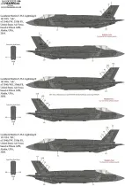 XD72337 F-35A/B Lightning II U.S. Air Force/U.S. Marines