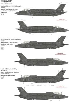 XD72338 F-35A/B Lightning II Worldwide Collection
