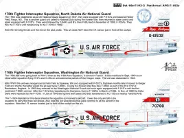 DRD4808 F-102A Delta Dagger Northwestern Air National Guard Units