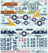 DRD4809 F-102A Delta Dagger Western Air National Guard Units