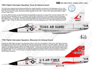 DRD4811 F-102A Delta Dagger Central Air National Guard Units
