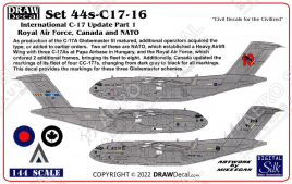 DRD4407 C-17A Globemaster III internationale Luftstreitkräfte Update