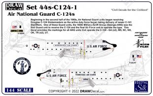 DRD4409 C-124C Globemaster II Air National Guard