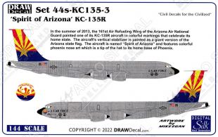 DRD4410 KC-135R Stratotanker Spirit of Arizona