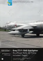 DD32041 F-/TF-104G Starfighter in Grau