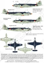 DD48081 Bo 105, Beechcraft TC-45, Curtiss CM-21/22, F-86 & Sea Hawk