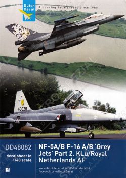 DD48082 Grey NF-5A/B & F-16AM/BM