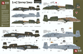 TB37008 A-10C Thunderbolt II Special Schemes