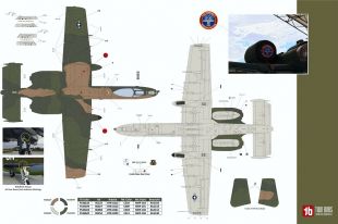 TB37008 A-10C Thunderbolt II Special Schemes