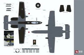 TB37009 A-10C Thunderbolt II 163rd FS Blacksnakes