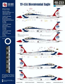 TB48253 F-15B (TF-15A) Bicentennial Eagle