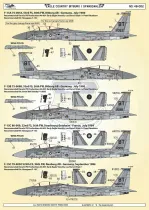 PK48002 F-15A/B/C/D Eagle USAFE Bitburg/Spangdahlem