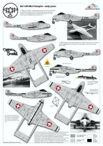 MC32021 D.H.100 Vampire FB.6 Swiss Air Force