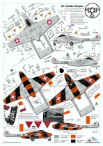 MC72021 D.H.100 Vampire FB.6 & D.H.115 Vampire T.55 Schweizer Luftwaffe