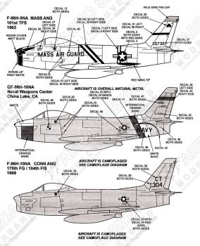 CHD3201 F-86H & QF-86H Sabre