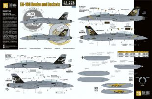 TB48278 EA-18G Growler Rooks & Yellow Jackets