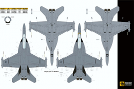 TB48278 EA-18G Growler Rooks & Yellow Jackets