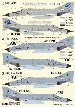 DXM72048 F-4EJ & F-4EJ Kai Phantom II ADTW letzter Flug
