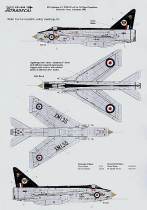 XD32009 Lightning F.1 No. 74 (Tiger) Squadron