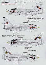 XD32016 Lightning F.6 No. 56 & No. 111 Squadron