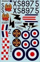XD32016 Lightning F.6 No. 56 & No. 111 Squadron