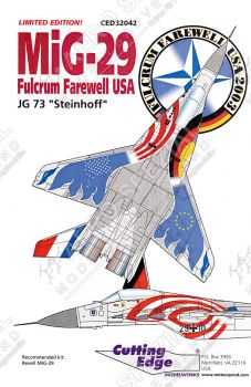CED32042 MiG-29G Fulcrum-A Farewell-Tour USA