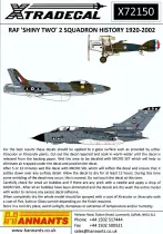 XD72150 Geschichte der No. 2 Squadron RAF 1920-2002