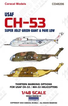 CD48206 CH-53, HH-53 & MH-53 U.S. Air Force