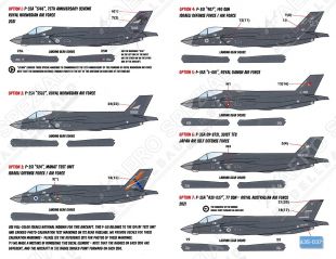 CD48225 F-35A Lightning II & F-35I Adir