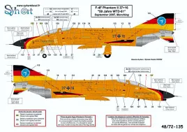 SY72135 F-4F Phantom II & Tornado IDS 50 Years WTD 61