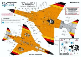 SY72135 F-4F Phantom II & Tornado IDS 50 Years WTD 61