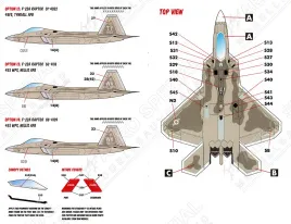 CD48166 F-22A Raptor Teil 1