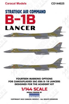 CD144025 B-1B Lancer Strategic Air Command