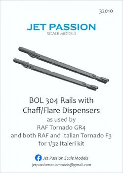 JP32010 Tornado F.3/GR.4 BOL-304 Missile Launch Rails