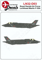 LN32-D03 F-35A Lightning II dänische Luftwaffe