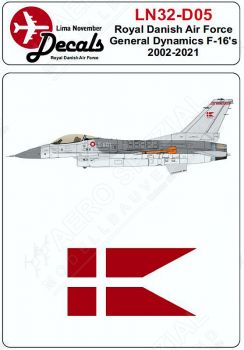LN32-D05 F-16AM/BM Block 20 Fighting Falcon Royal Danish Air Force