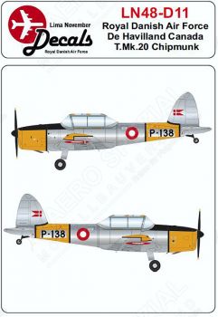 LN48-D11 Chipmunk T.20 dänische Luftwaffe