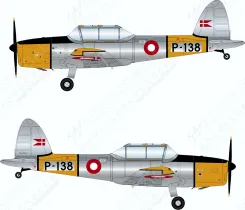 LN48-D11 Chipmunk T.20 dänische Luftwaffe