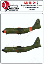 LN48-D12 C-130H Hercules dänische Luftwaffe (frühes Finish)