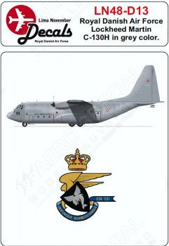 LN48-D13 C-130H Hercules Royal Danish Air Force (Late Scheme)